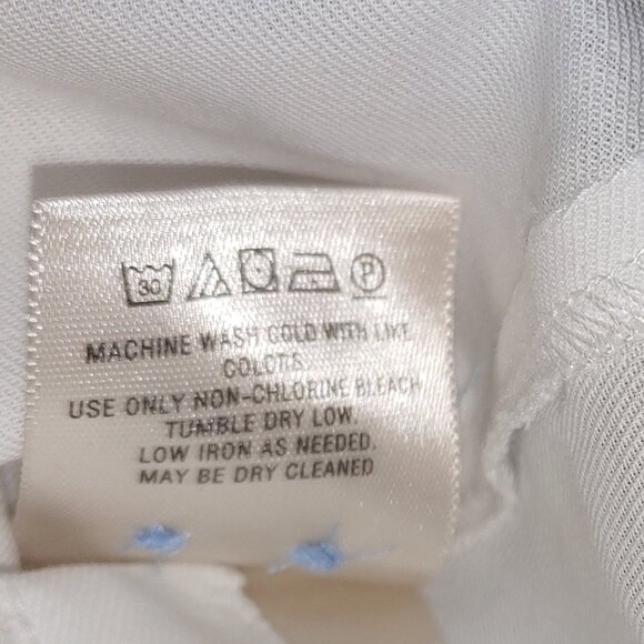 Anthropologie HD In Paris Long Sleeves Asymmetrical Tie Up Blouse Size 10 White - Picture 8 of 8